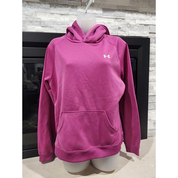 Under Armour Womens Hoodie Size Med Purple - Picture 1 of 5